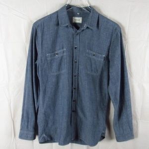 Frank & Oak chambray button-down Shirt- Men